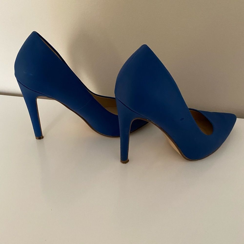 Call It Spring Blue Pointed Heels - Picture 7 of 10